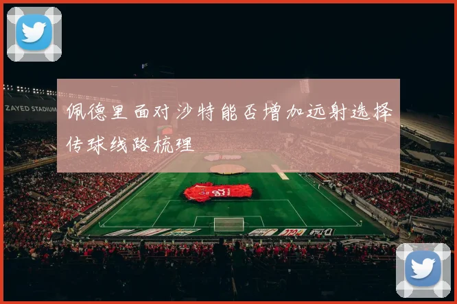 佩德里面对沙特能否增加远射选择传球线路梳理